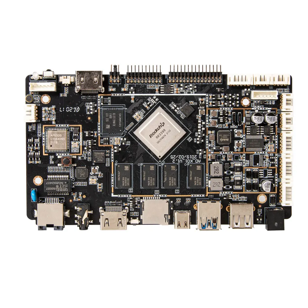 Compact Design High Performance Serial Ports LVDS EDP 2K 4K Embedded System Board