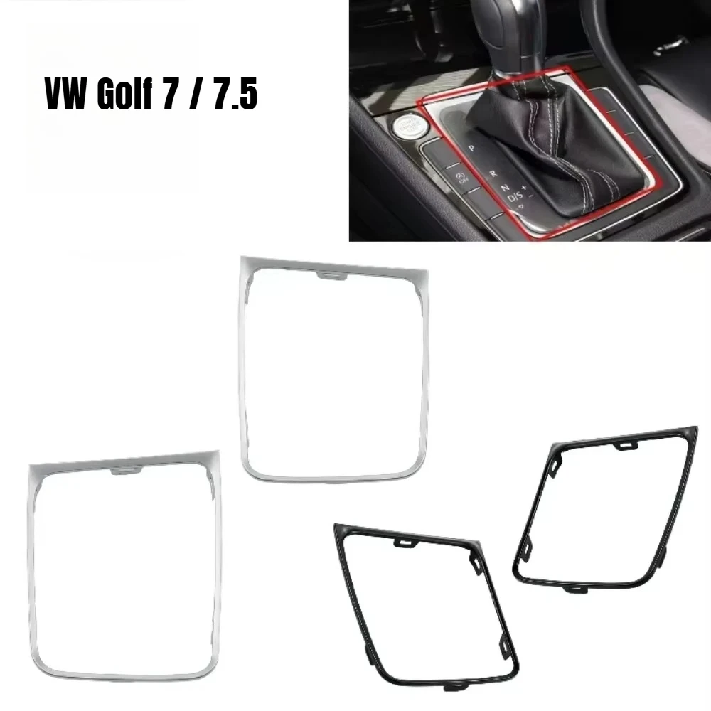 Elevate Your VW Golf 7 / 7.5 / R Interior Look with Luxury Gear Shift Trim Bezel Mounting Bracket Base - Left and right