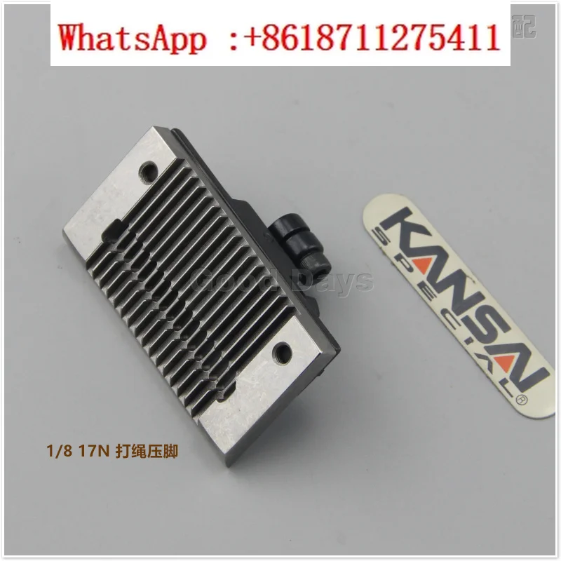

Multi needle machine rope pass presser foot foam presser foot 17 needle multi needle machine presser foot