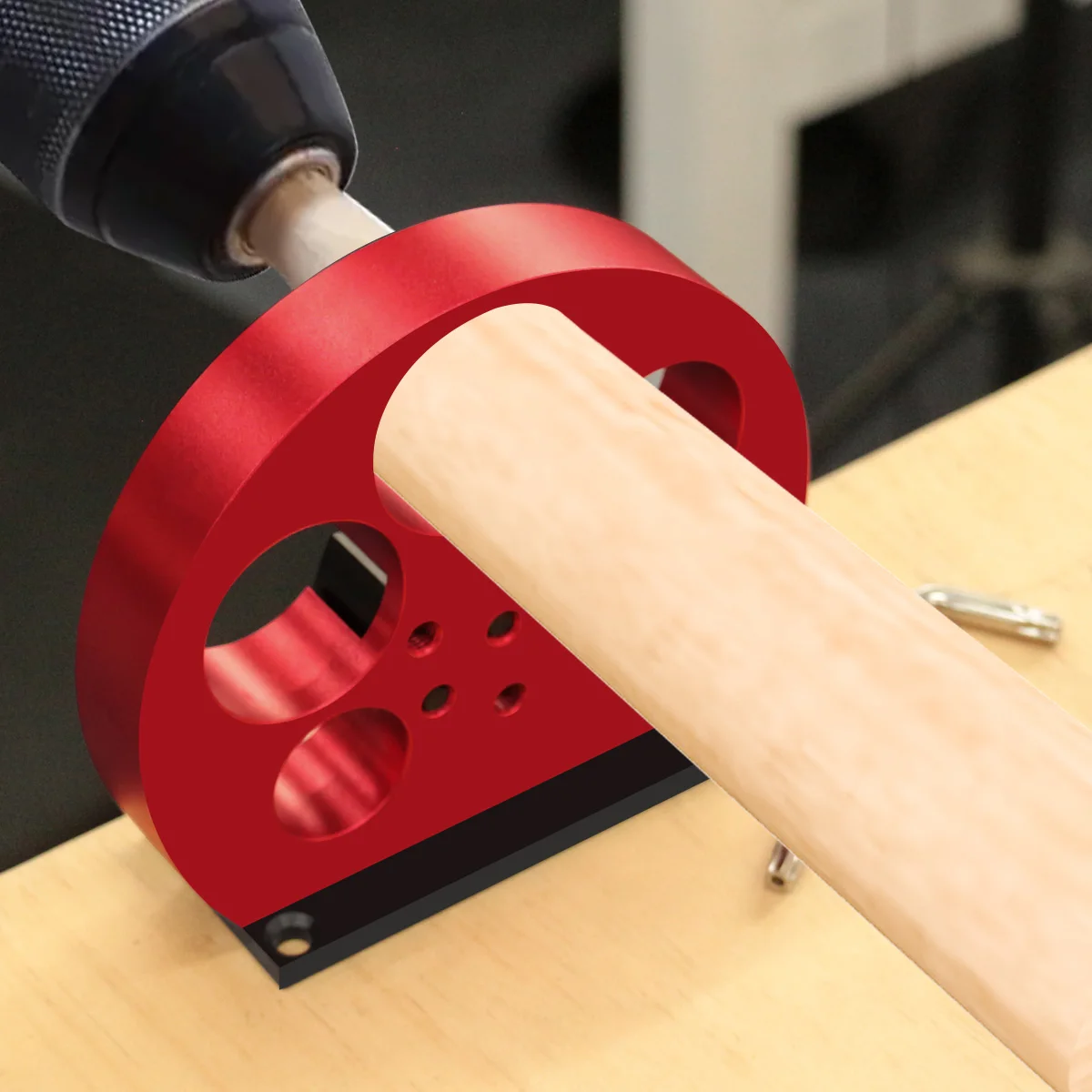 25-40 مللي متر 5 ثقوب قابل للتعديل وتد صانع الرقصة عدة ، كربيد إدراج صانع وتد متري القاطع لوحة الحفر الكهربائية طحن وتد