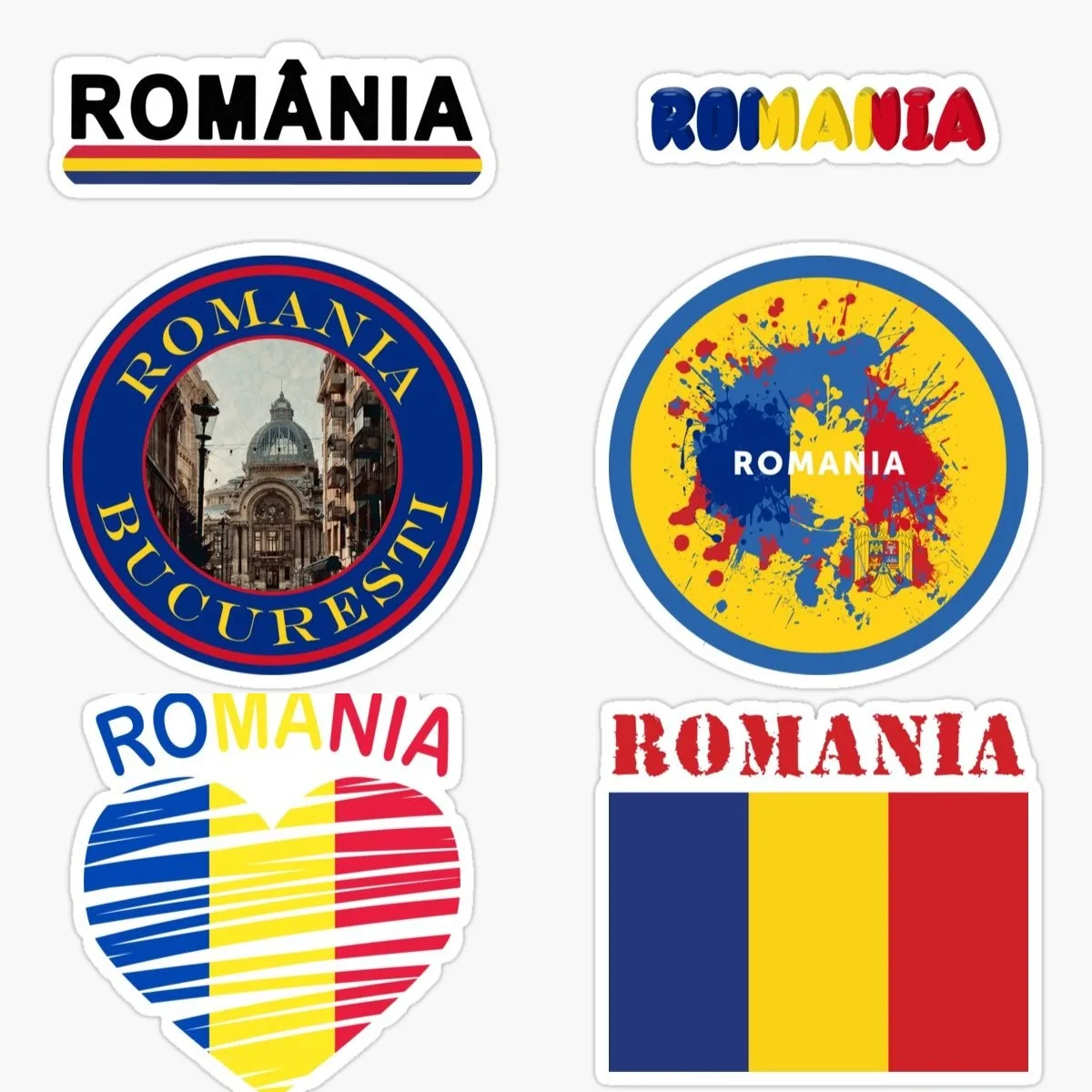

Romanian Coat of Arms Sticker Die Cut Decal Self Adhesive Vinyl Caravan Accessories Car Tuning Motorcycle Gadget