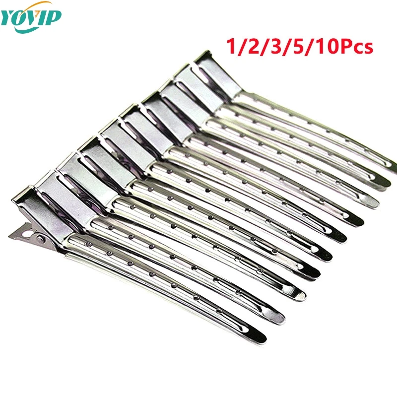 Professional Hair Salon Fixed Clips Ladies Styling Sectioning Hairpin Clamps Curl Hair Root Fluffy Hair Clip Hairdressing Tools