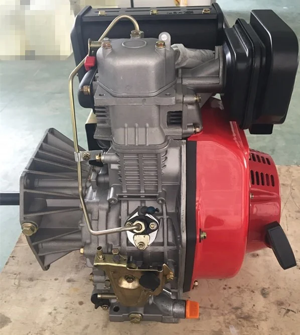 factory hot sale 406cc 10 air-cooled single cylinder vertical shaft  engine