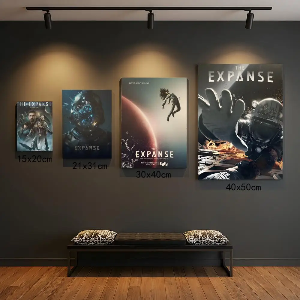 Moive The Expanse Poster Premium PP Wall Decal - Peel & Stick, HD Print, Waterproof Home Decor