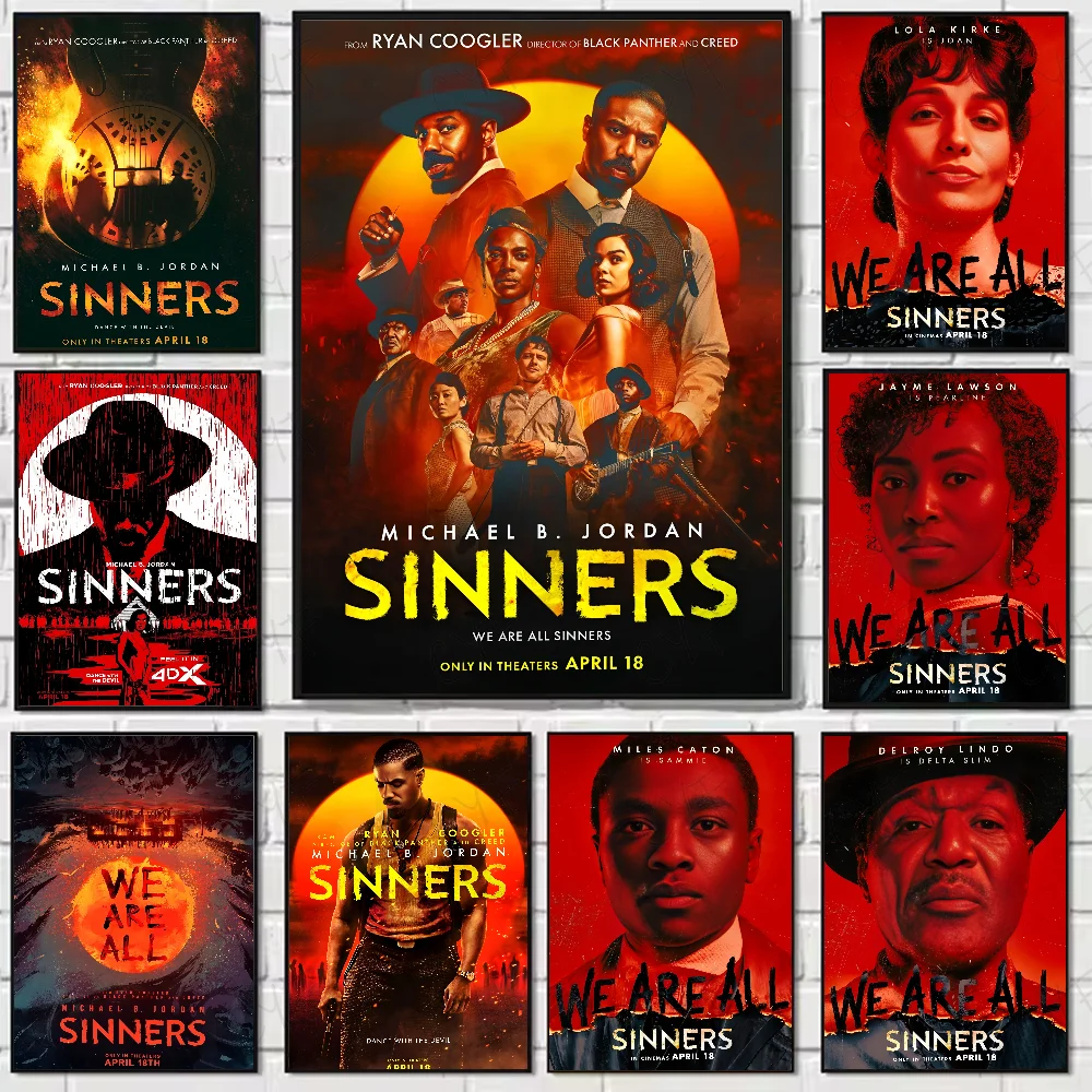 

Horror Drama Movies S-SinnersS Poster High Quality Wall Art For Home Office Bedroom Living Room Hallway Bar Perfect Gift Idea