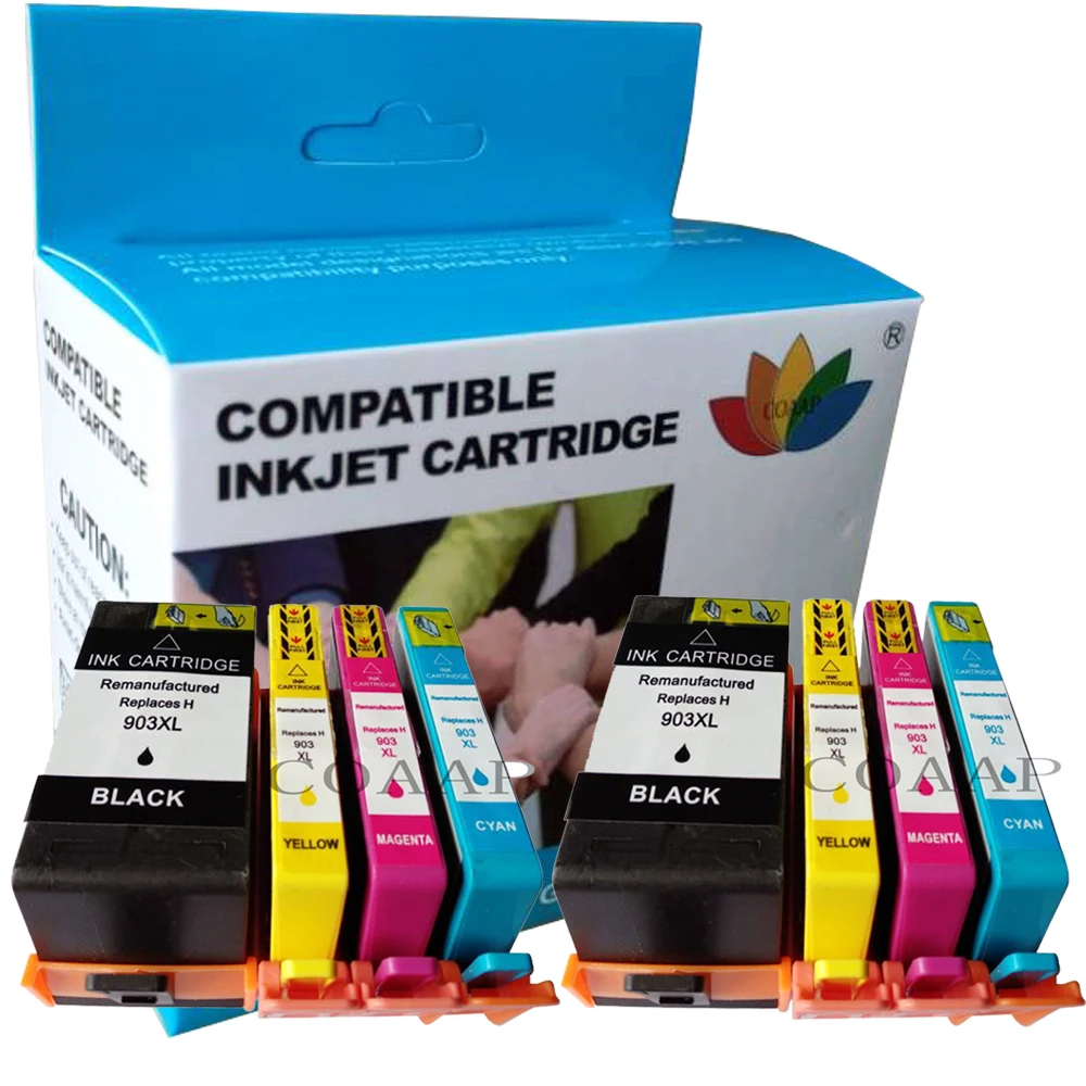 Compatible hp903 Ink for HP 903 903XL 907XL Cartridges For OfficeJet Pro 6950/6960/6961/6970/6971 All-in-One Printer For Europe