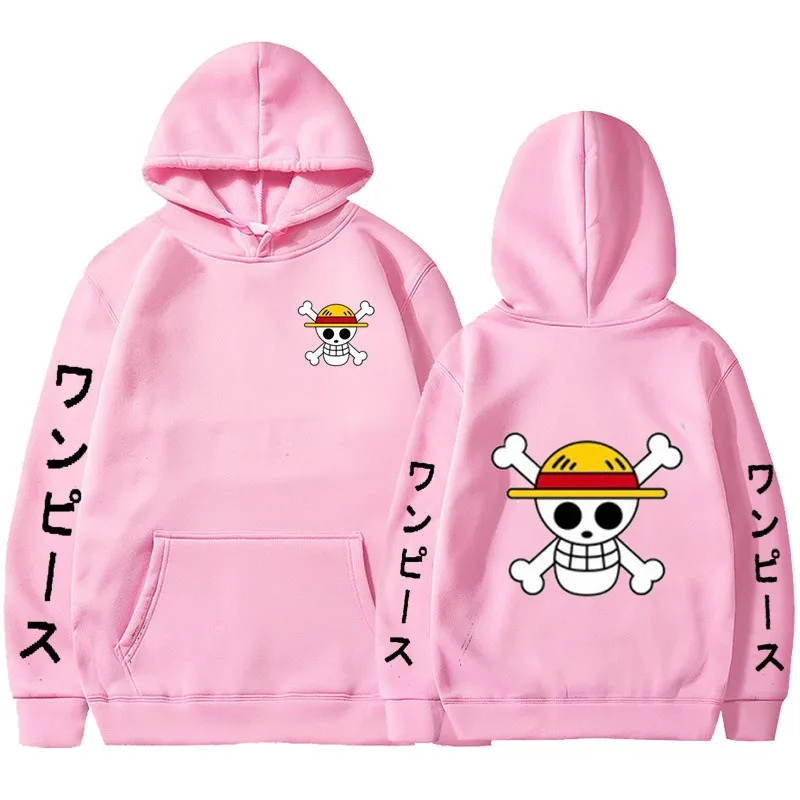 One Piece Series Inspiriertes Kapuzenpullover HerbstWinter Alltag Top Anzug Sowohl Männer als auch Frauen Anime Hoodie