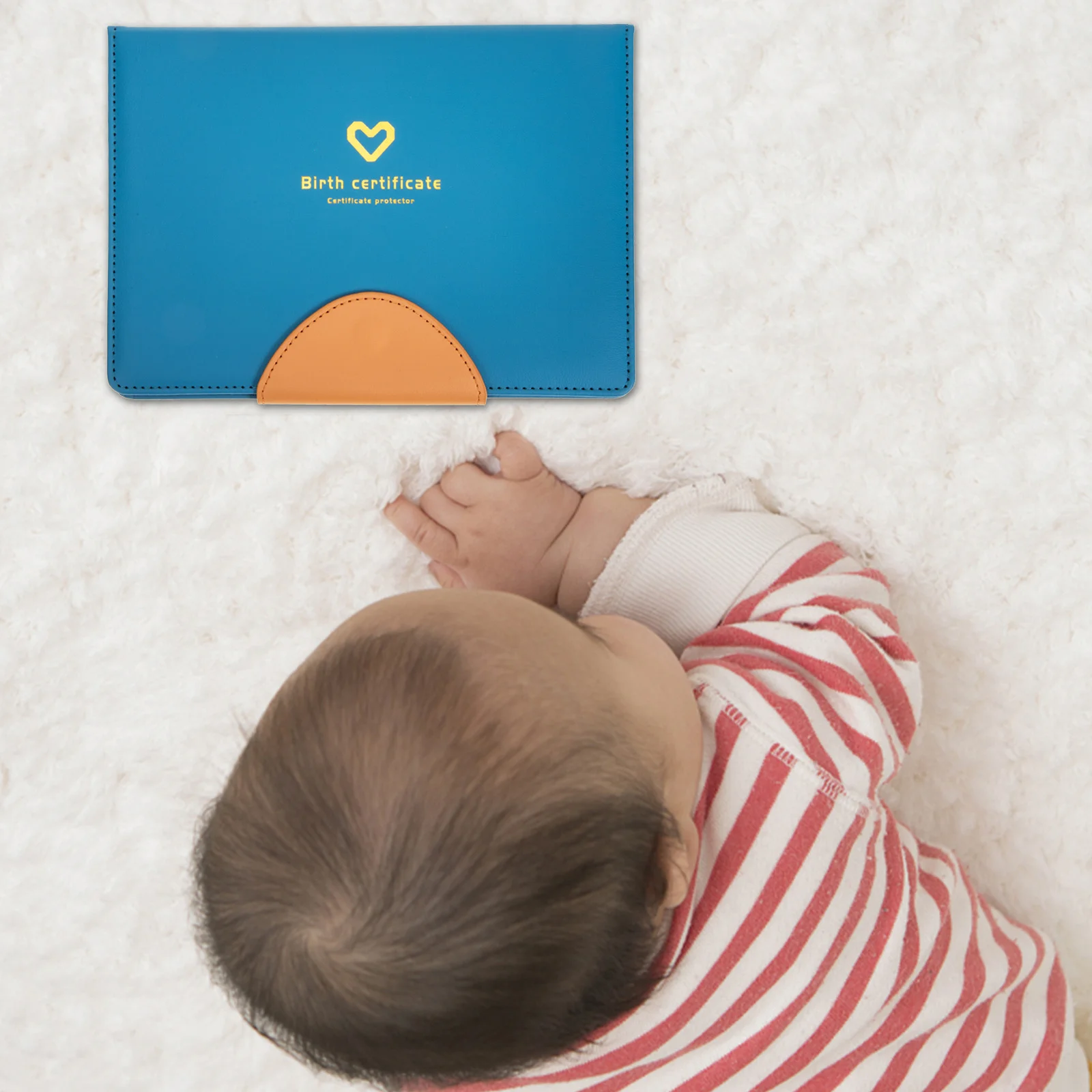 

Hospital Report Holder Birth Certificate Protector for Baby Supplies Document Organizer Portable Cover Case Reliable and