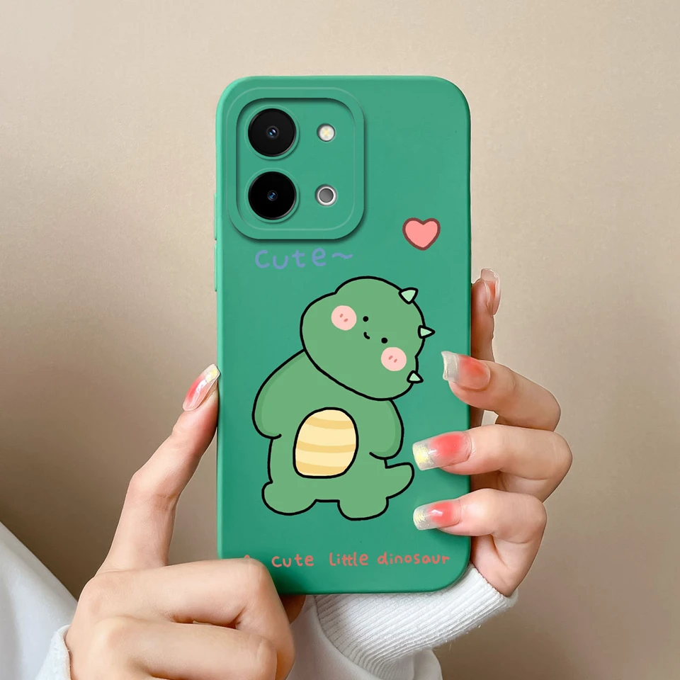 Case For Vivo Y28 4G 5G Luxury Personal Girl Liquid Shockproof Shell Anti-fall High Quality Phone Cover For Vivo Y28 Y 28 Funda