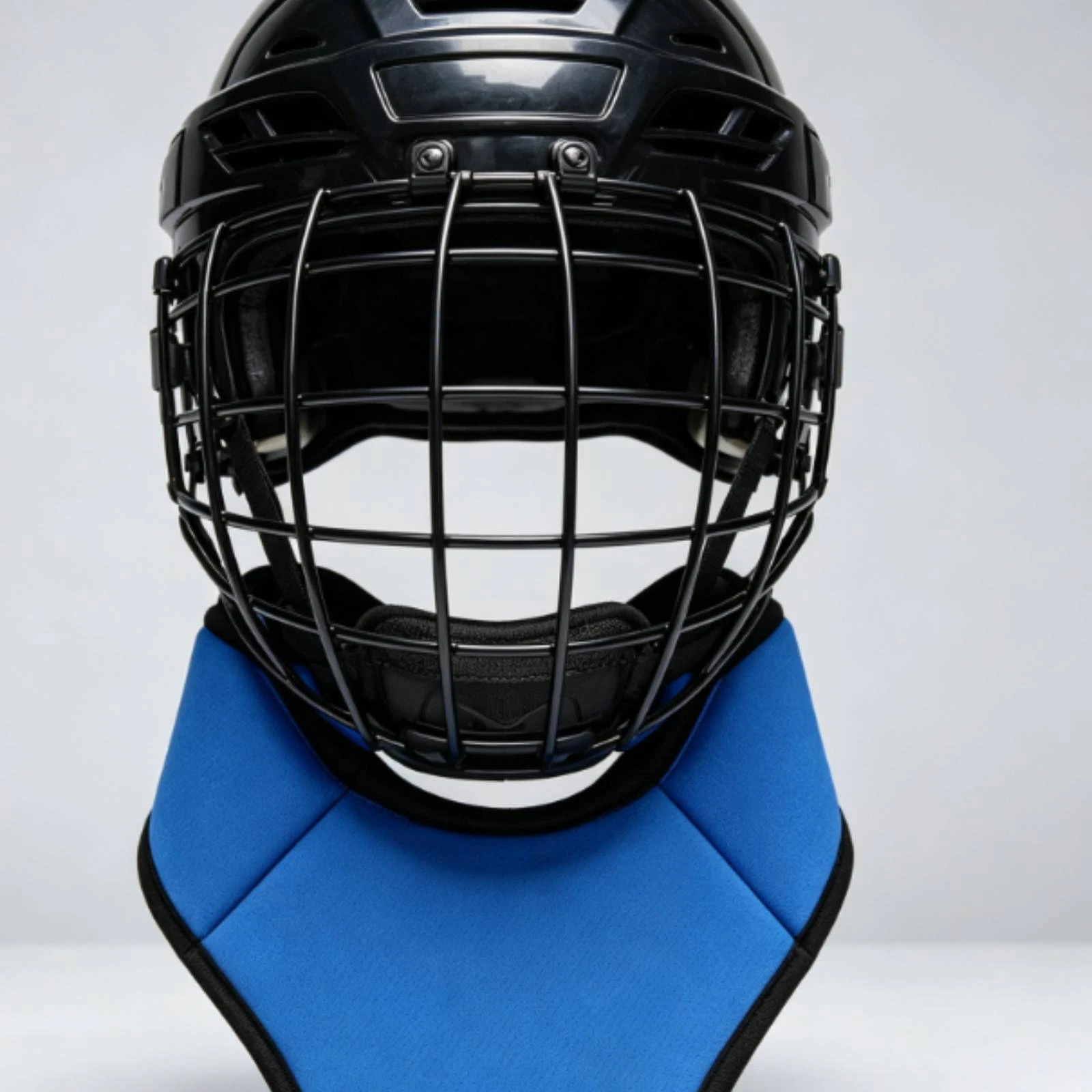 Hockey Neck Guard Contoured Neck Guard with Strap Gear Slim-Fit Compact