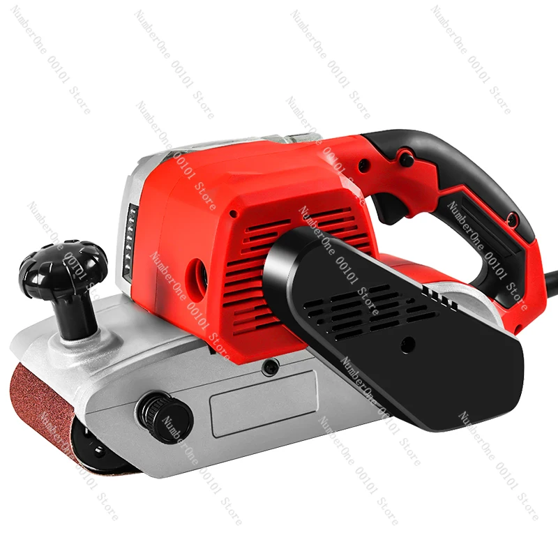 Flip Flip Belt Machine Portable Sander Mini Flat Sander Small Sandpaper Machine Polishing Machine Woodworking Household