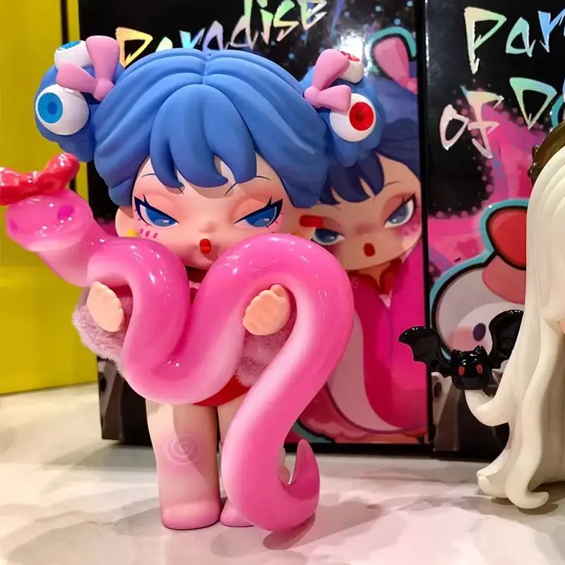 DODO Décor I Doomsday Paradise Blind Box, Dark Girl, Action Anime Figure, Surprise Gift, Kawaii Butter, PVC Statue, Mystery Box, Gift Toys