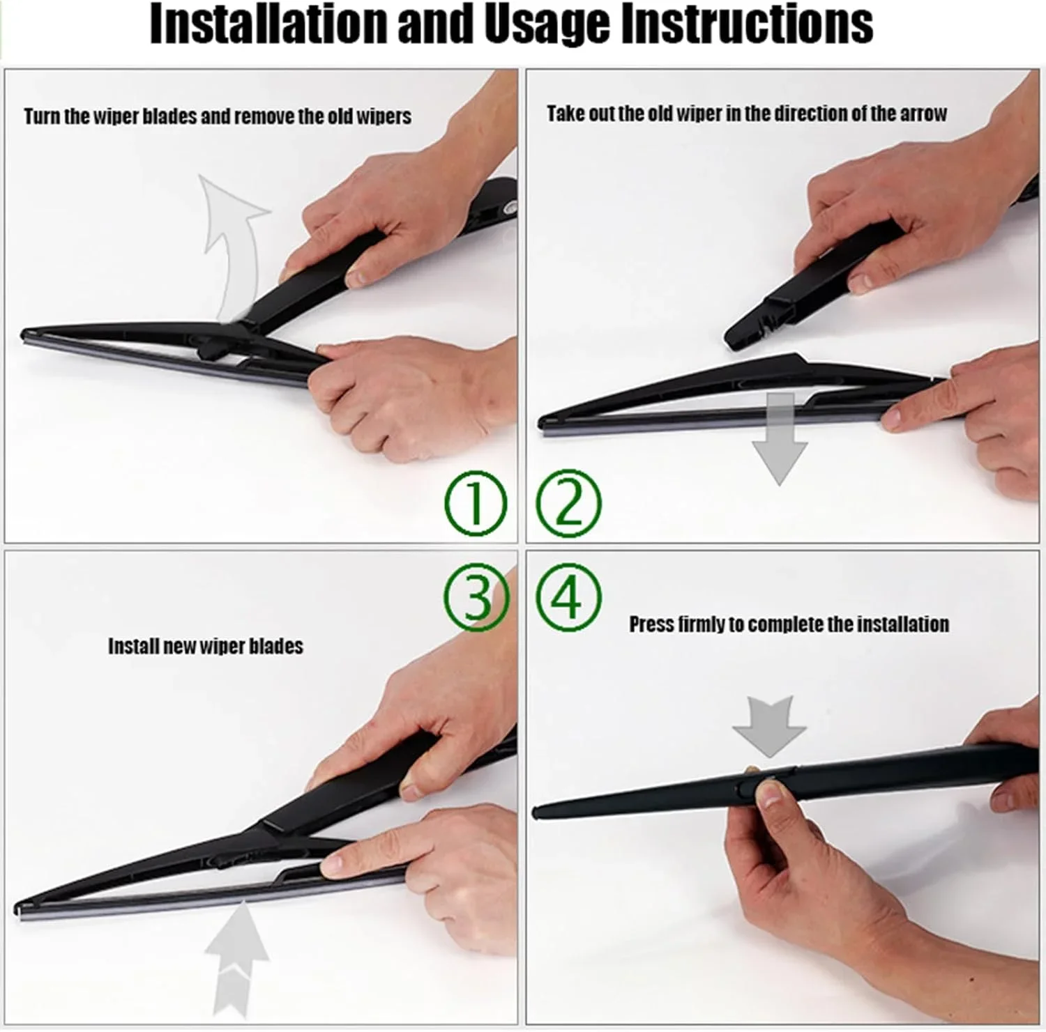 ذراع الممسحة الخلفية لبيجو 308 I SW 508 I SW 3008 I ذراع شفرة الممسحة الخلفية # 6429EP 642391 642237 #6