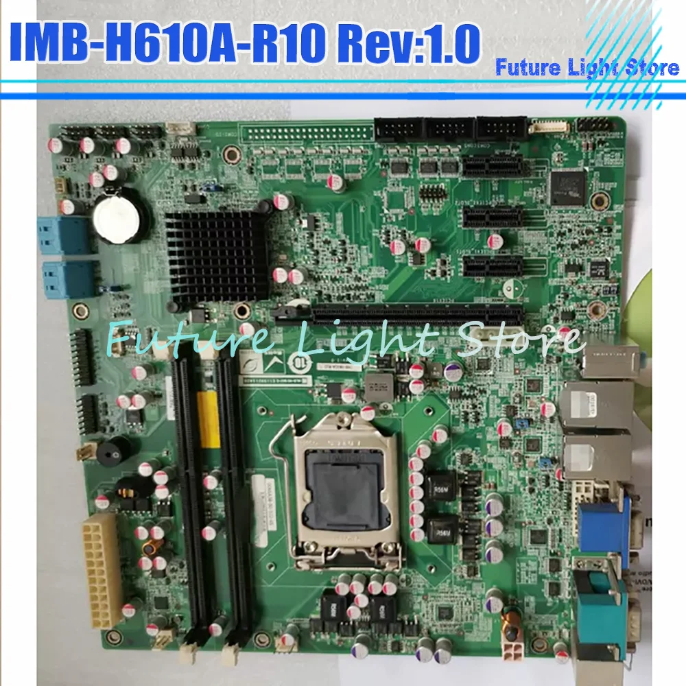 H61 IMB-H610A-R10 Rev:1.0 DDR3 Industrial Control Motherboard Dual Network Cards