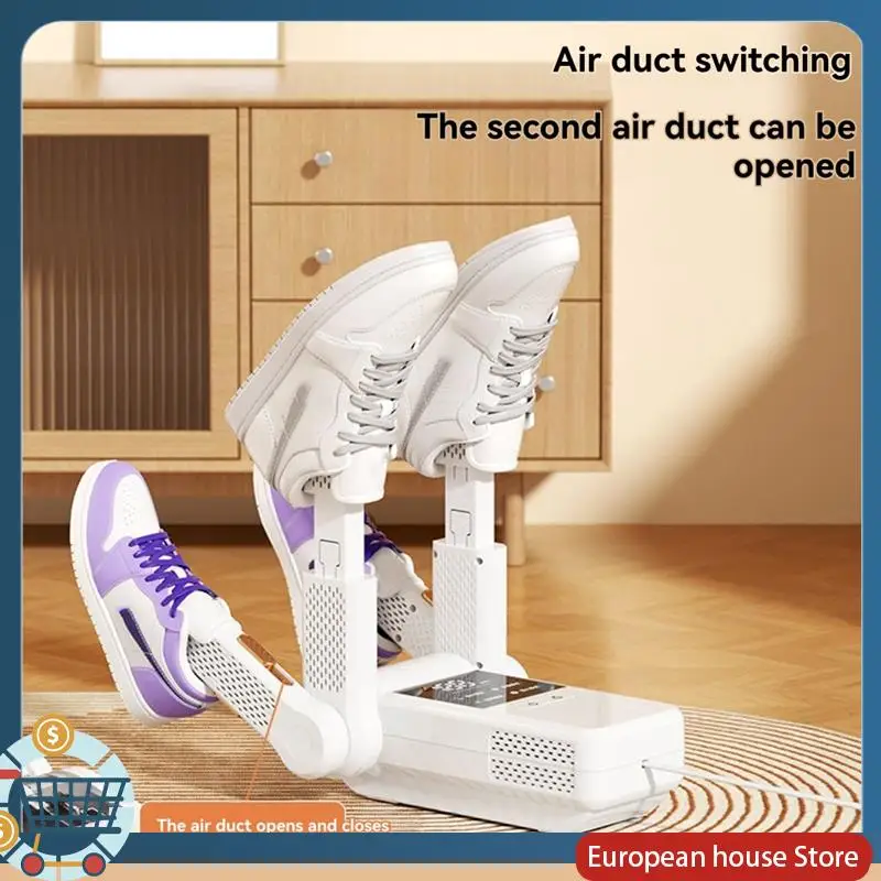 ABFA Dual-Use UV Purification And Deodorization Intelligent Home Shoe Dryer Dry And Wet Shoe Warmer EU Plug
