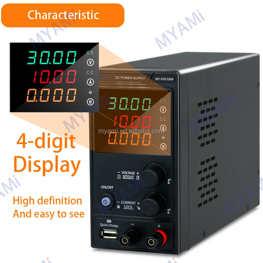 MYAMi Variable 15V 30V 32V 60V 64V 100V 150V 2A 3A 5A 10A 20A Desktop Lab Adjustable Regulated Switching Dc Power Supply