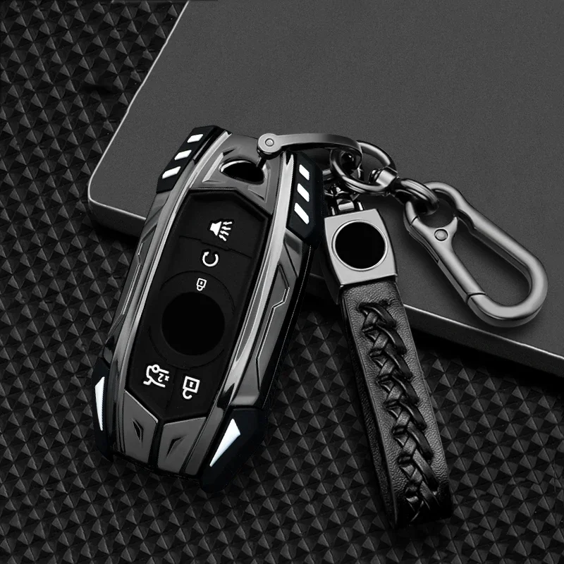 

Zinc Alloy Car Key Fob Cover Case Holder For Buick Envision Vervno GS 20T 28T Encore NEW LACROSSE for Opel Astra K Accessories