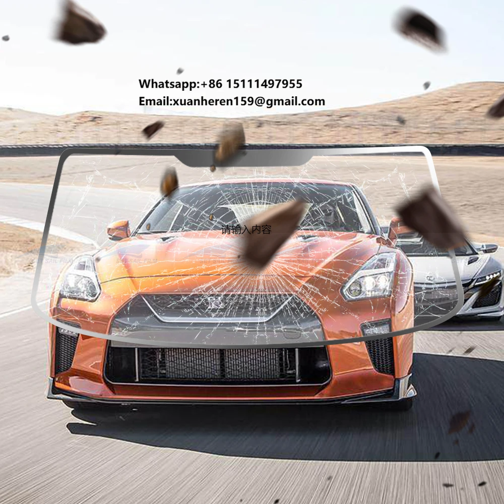 

Высококачественная защитная пленка для лобового стекла 6mil, прозрачная ТПУ пленка для защиты автомобильного стекла, автомобильная защитная пленка для стекол