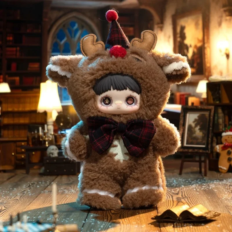 حقيقي Maymei الشتاء غريب سلسلة الفينيل أفخم صندوق أعمى العصرية لعبة جمع اليدوية عيد الميلاد هدايا عيد الميلاد 2025 الشتاء