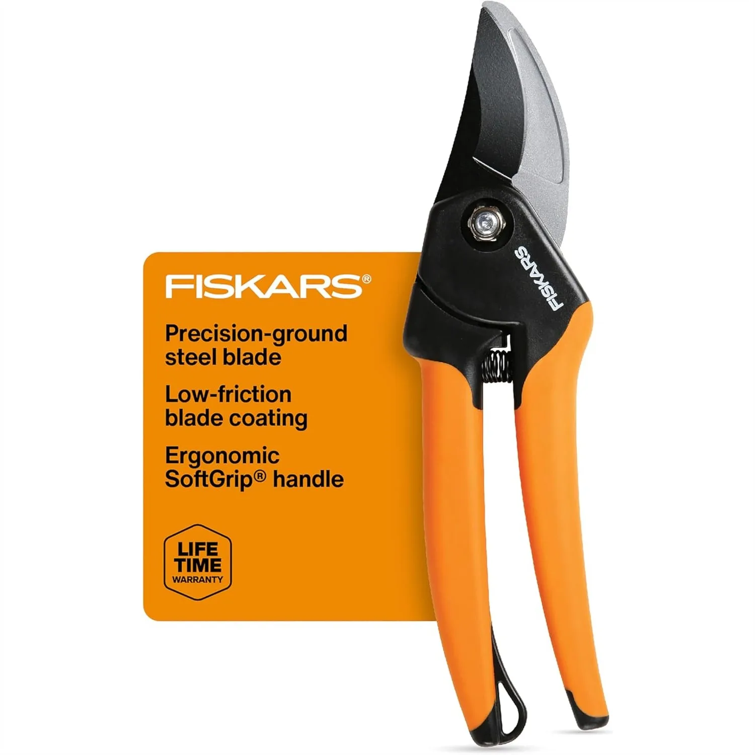 

Секаторы для обрезки с обходным механизмом для маленьких рук, диаметр реза 5/8 дюйма, с покрытием SoftGrip и антикоррозийным покрытием для легкой работы в саду