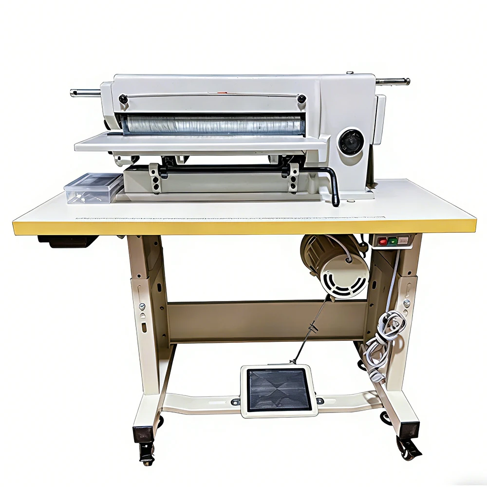 New Hot Selling Motorized Leather Fabric Card Paper Foam Sheet Slitting Cutting Machine