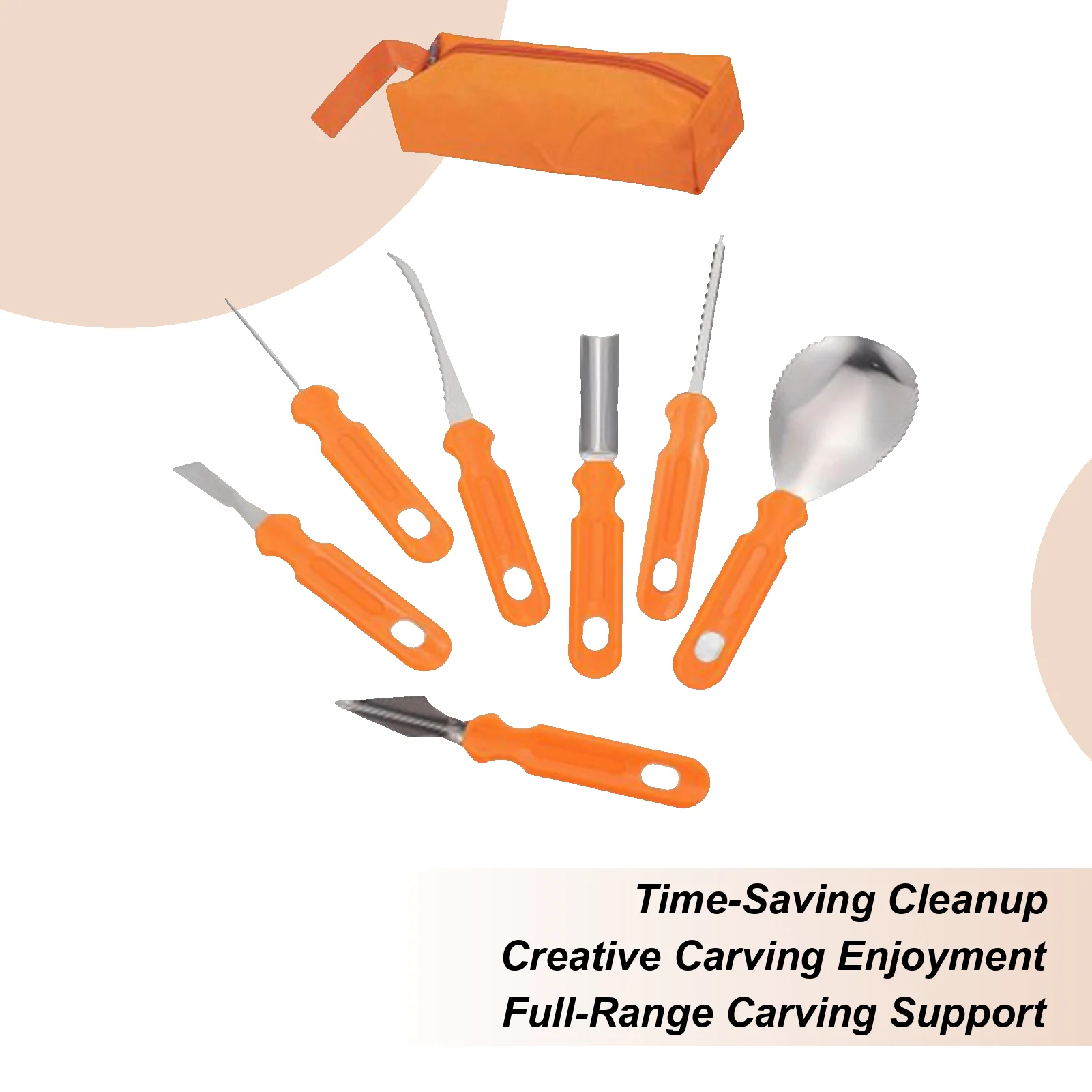 

Инструменты для резьбы по тыкве на Хэллоуин, праздничный набор инструментов для лепки, профессиональные принадлежности для лепки для начинающих, школьные ремесленные проекты