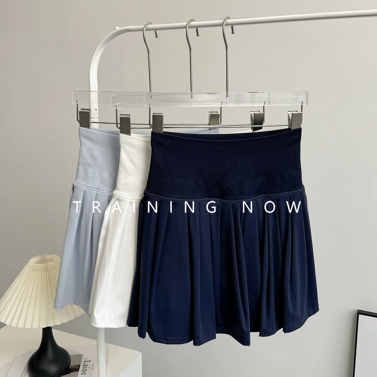 

Sports badminton skirt for women in summer quick-drying fake two-piece yoga exercise short skirt anti-exposure running fitness