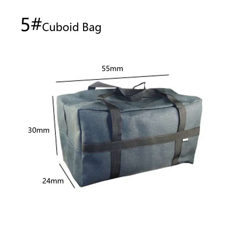 Imagem -03 - Cuboid Canvas Tool Storage Bolsa Durável Bolsa Multifuncional Chave Chave de Fenda Alicate Organizador Tamanho Grande