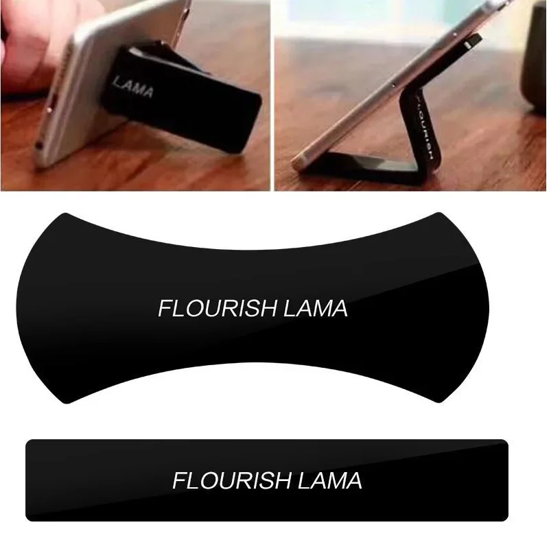 Universal Flourish Lama Magic nano sticker mobile phone holder nano stickers Car Expanding Stand  Stickers for Smartphones Kits