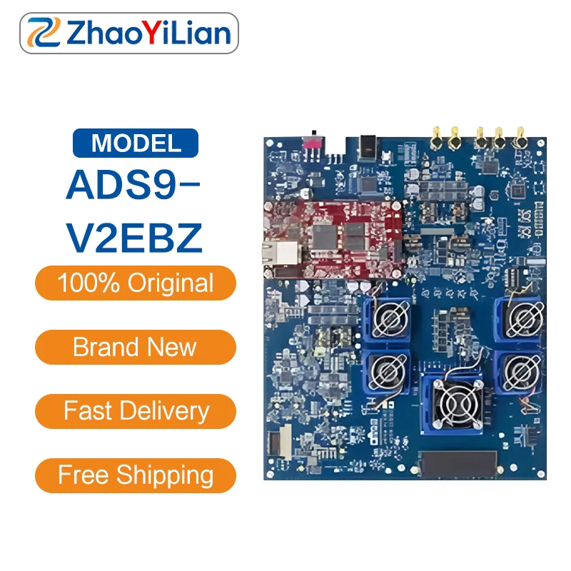 For ADS9-V2EBZ Kintex UltraScale FPGA Carrier Board FMC Plus 28Gbps Transceiver High Speed ADC Data Capture Motherboard