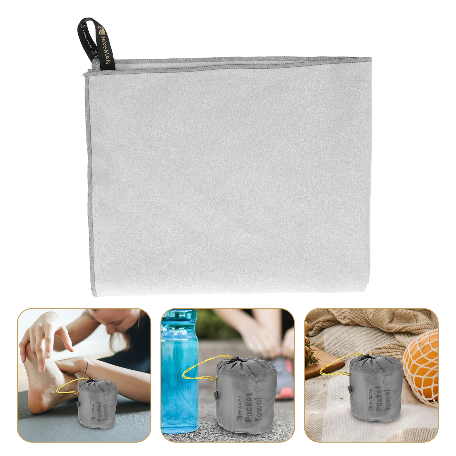 

1 Set Quick Dry Sport Towel For Gym Running Sweat Cooling Lightweight Portable Exercise Beach Camping Travel Sweat Towel Durable