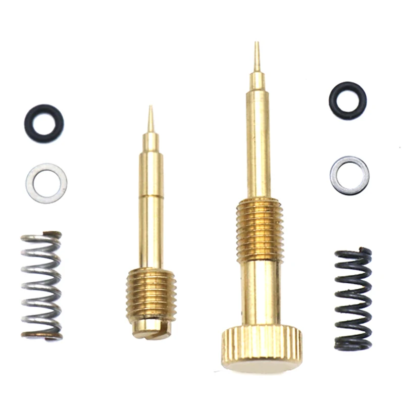 Metal Motorcycle Carburetor Air Adjusting Screw Idle Mixture Fuel Ratio Screw