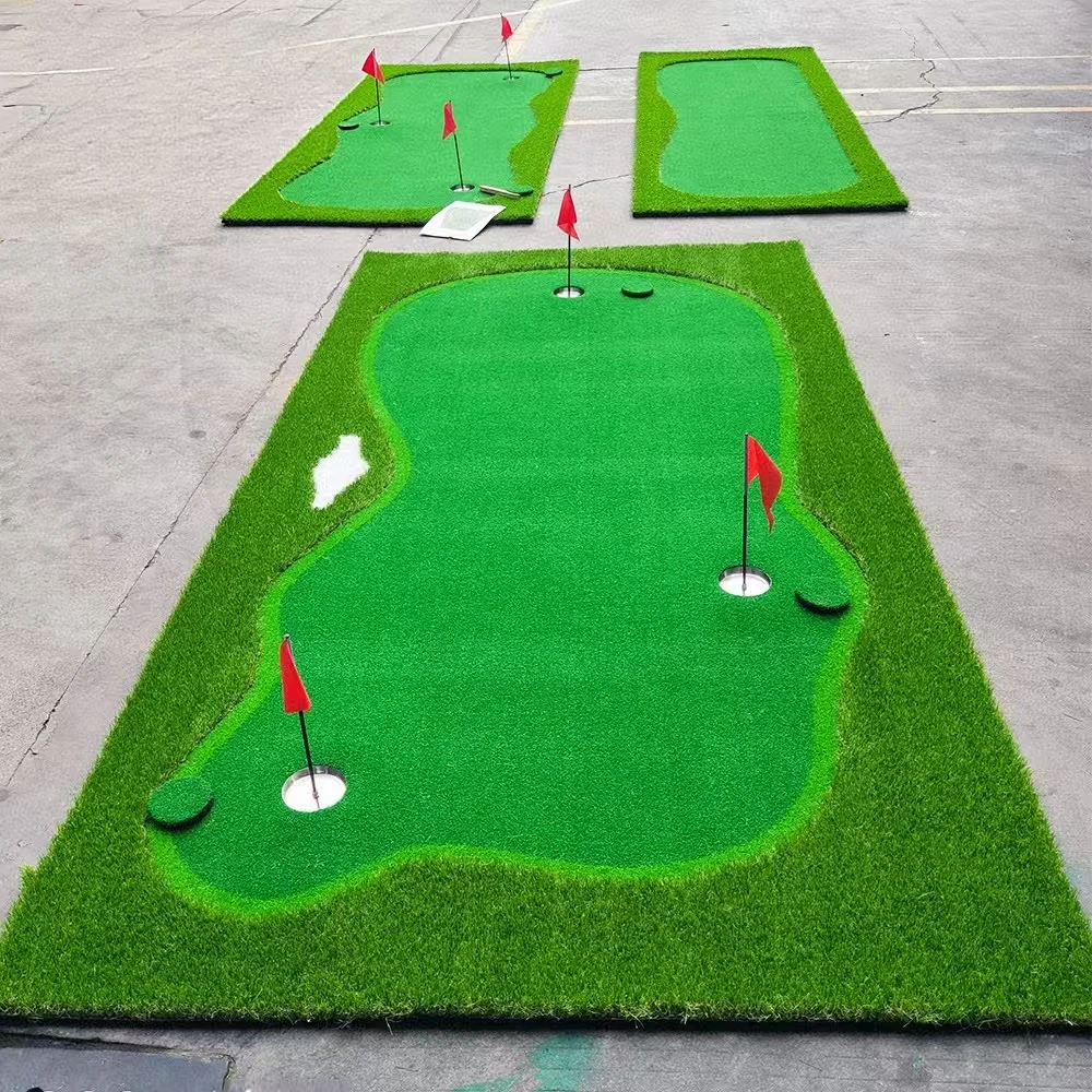 

Golf Putting Trainer for Home Artificial Grass Golf Putting Mat for Office Practice Equipment for Golf