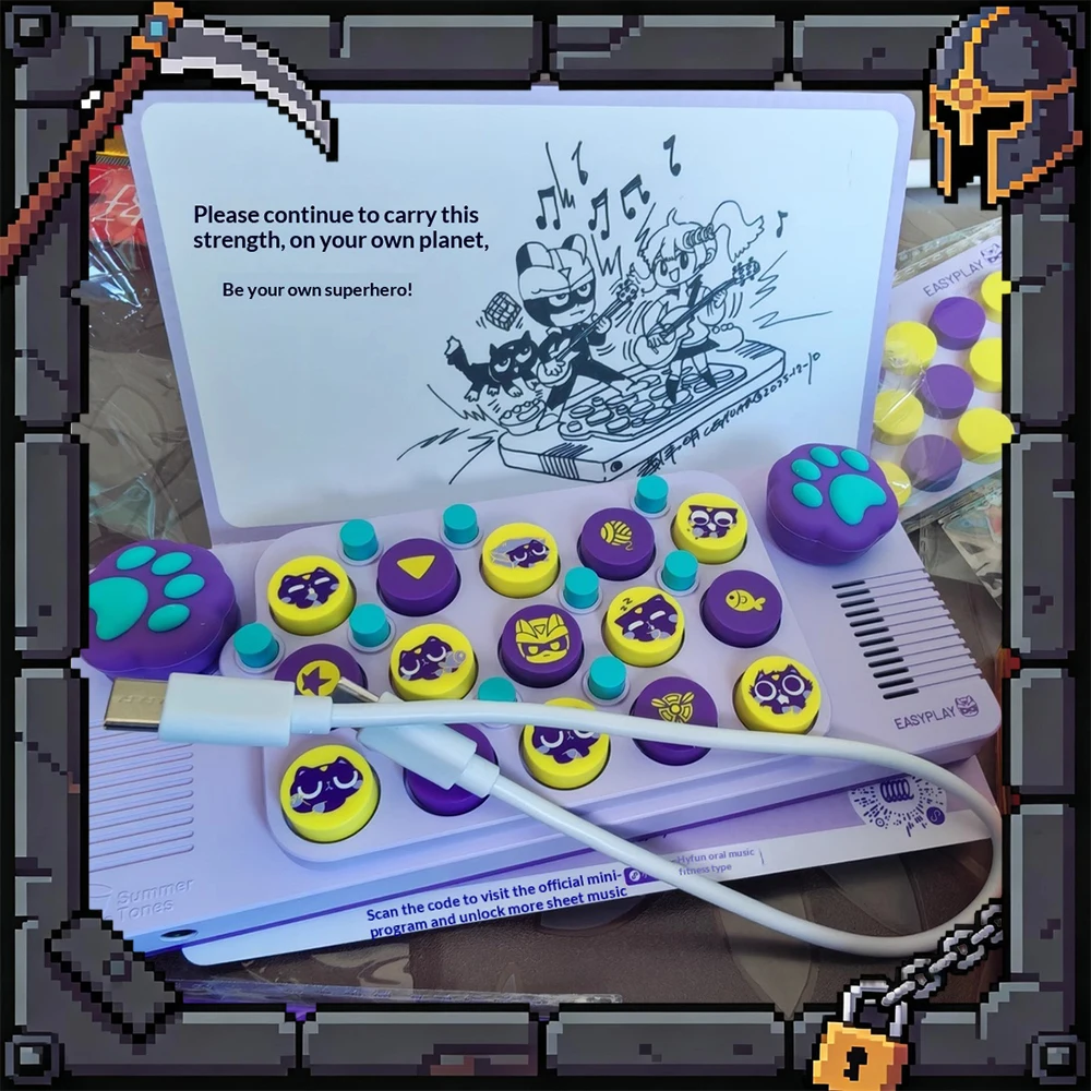 

Cubyfun Kxcr Music Keyboard Massive Music Scores Can Be Played In All Tunes Entertainment Keyboard Wired Wireless MIDI Output