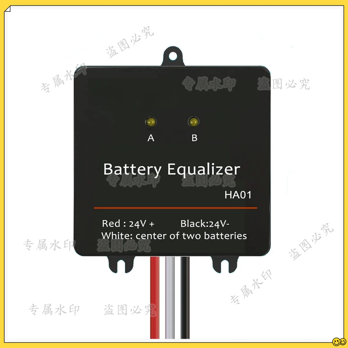 Durable  HA01 Battery Equalizer for 2 x 12V Batteries Balancer