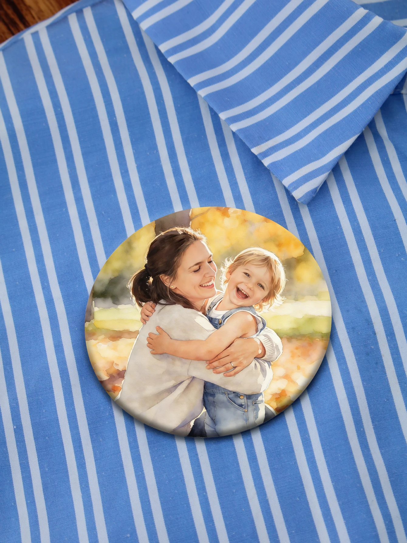 Custom Photo Badge Pin, Bags Jackets And Hats, Trending Gift For Her And Friends, Personalized Picture Button Keepsake, image 6