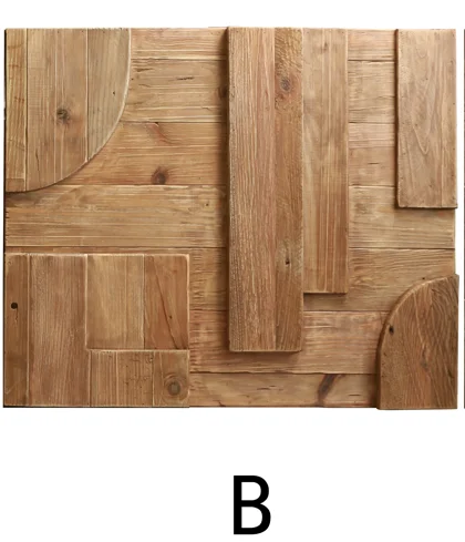 Home Decor Solid Wooden Wall Art Decoration 3d Decorative Wood Painting