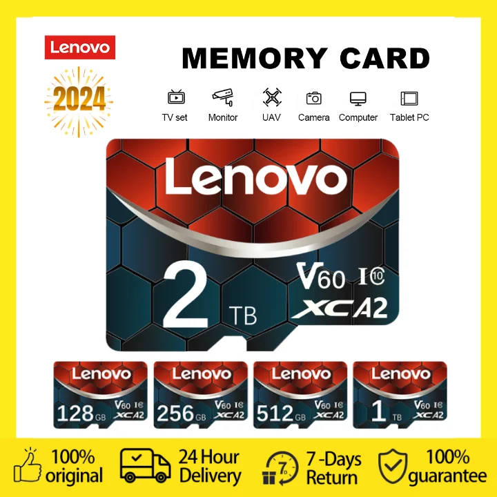 Lenovo Extreme PRO SD Card UHS-I SDA2HC SDA1XC 4k Video Read up to 200MB/s U3 C10 V30 Memory Card 512G 256G 128G 64G for Camera