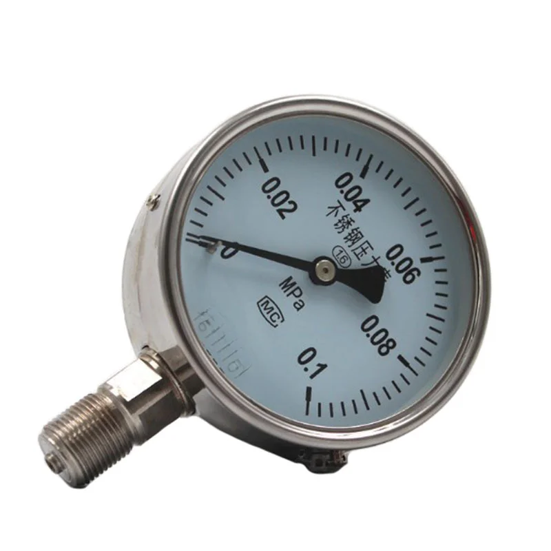 

1.6/2 All stainless steel pressure gauge, vacuum gauge