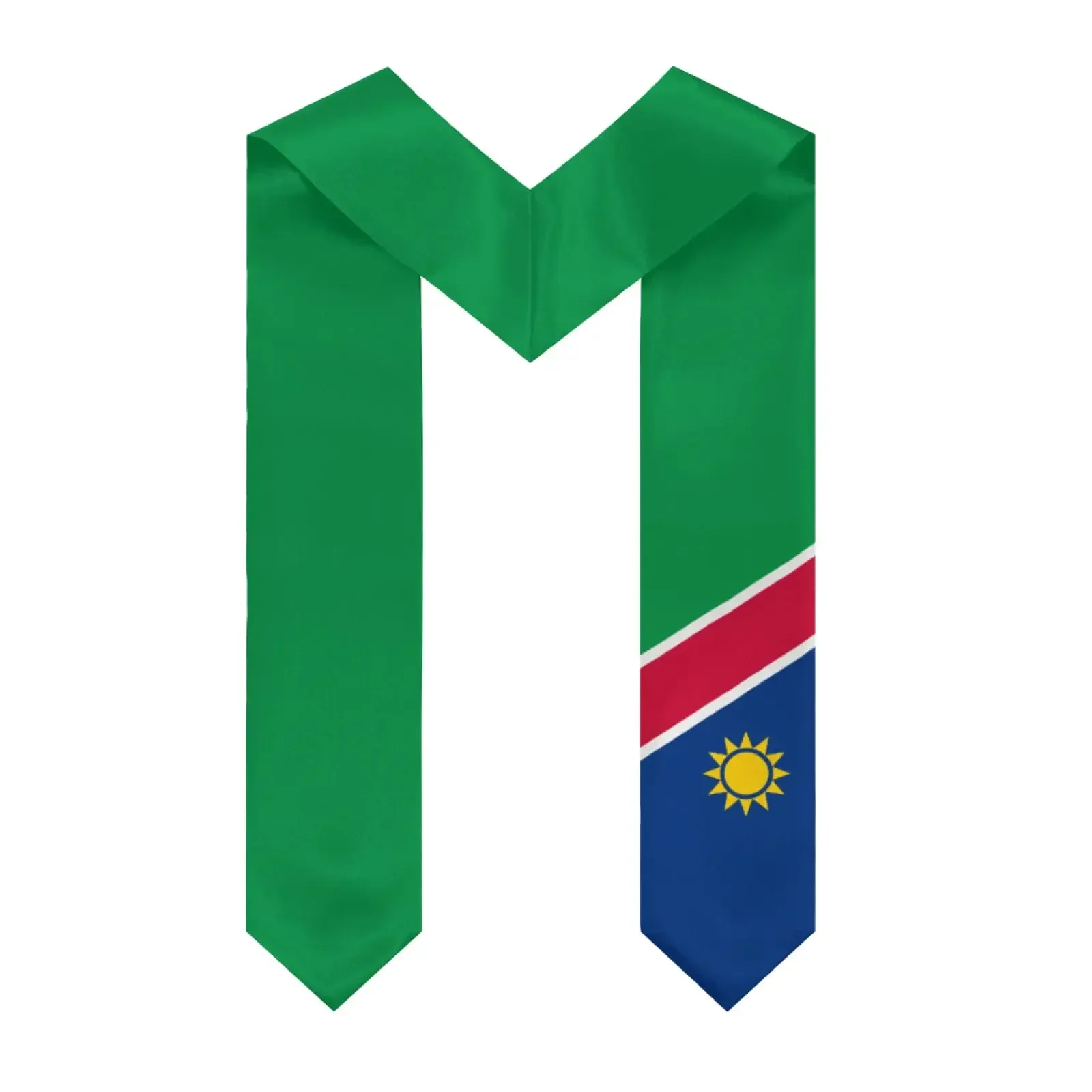 Namibia Flag Graduation Stole Shawl Sash Honor For Study Aboard International Students