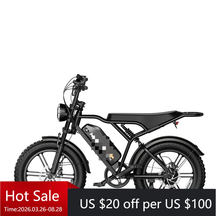 

TC R002 48V15A 20A lithium battery OEM electric hybrid bicycle custom electric bicycle 20 inch wheel diameter electric bicycle e