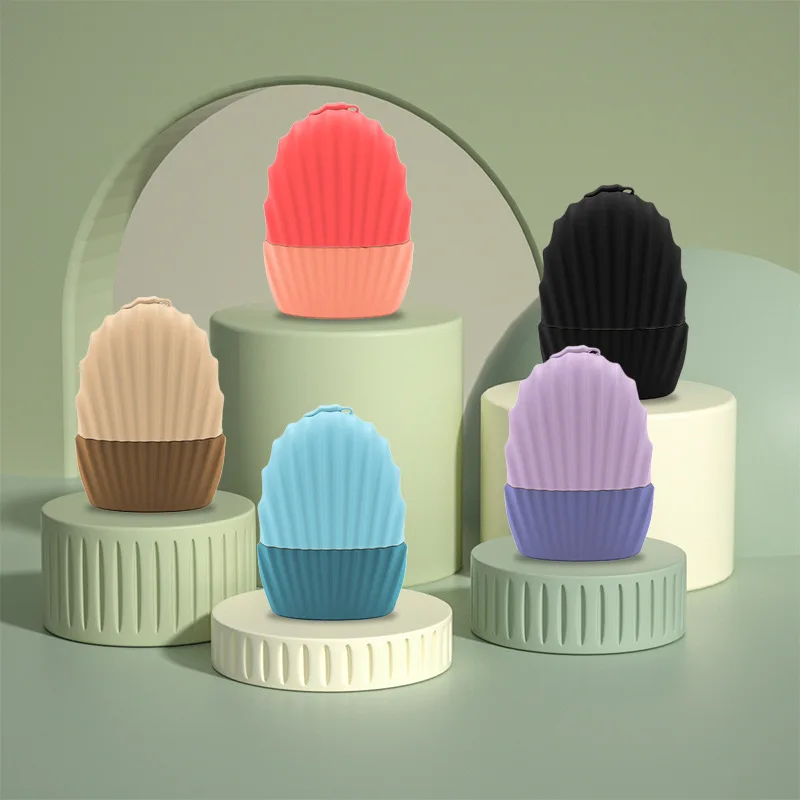 Rodillo facial de hielo de silicona, masaje de belleza de hielo, cuidado Natural de la piel para eliminar la hinchazón de los ojos, bolsa para ojos multifuncional reutilizable, 1 ud.
