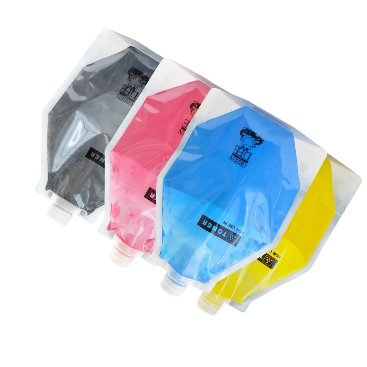 1KG Ink Toner Powder Dust Refill Kits for Samsung CLTM-601 S CLTY-601 S CLTK 601S CLTC 601S CLTM 601S CLTY 601S CLTK 601-S