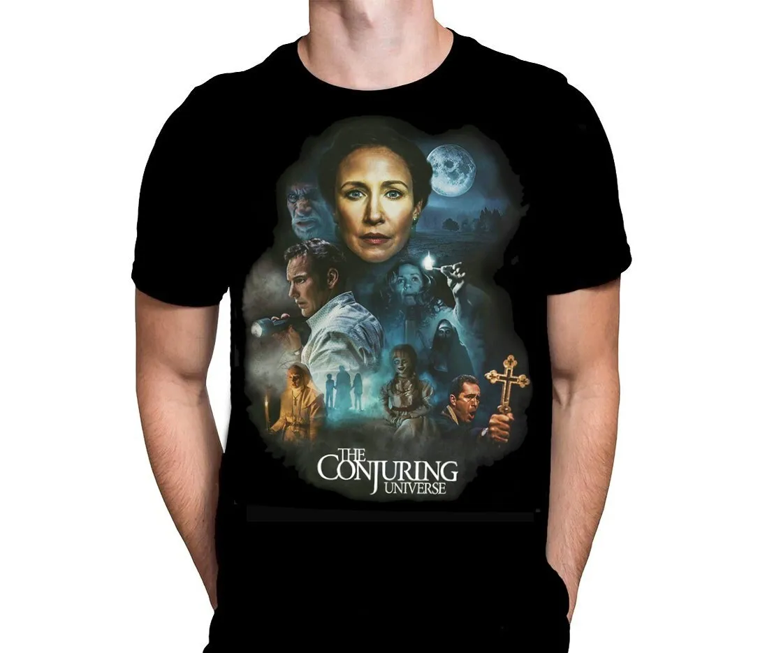 The Conjuring Universe  TShirt  Sizes s  5XL  Supernatural / 80's Horror