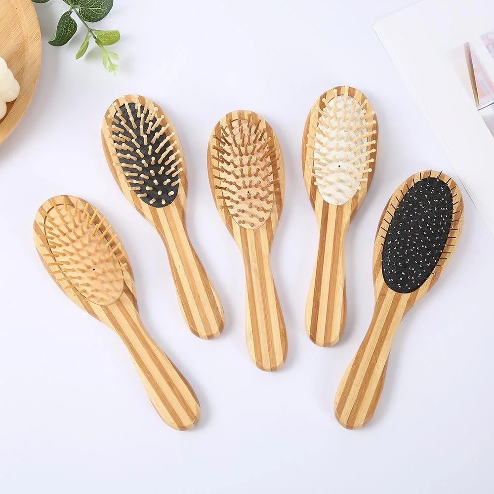 

Airbag comb, comfortable straight hairdressing comb, Nanzhu air cushion comb, anti-static hair generation, zebra bamboo massage