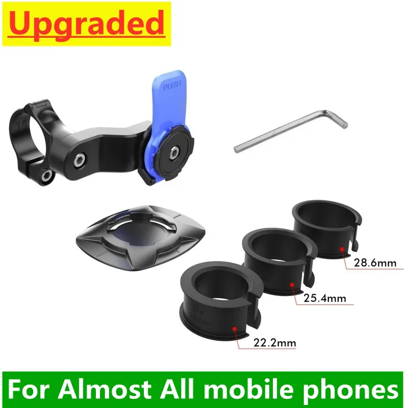AliExpress NONE NEW Motorcycle Bike Phone Holder Stand Bicycle Mobile Mount Non-slip Cycling for Riding  Moto Handlebar Bracket