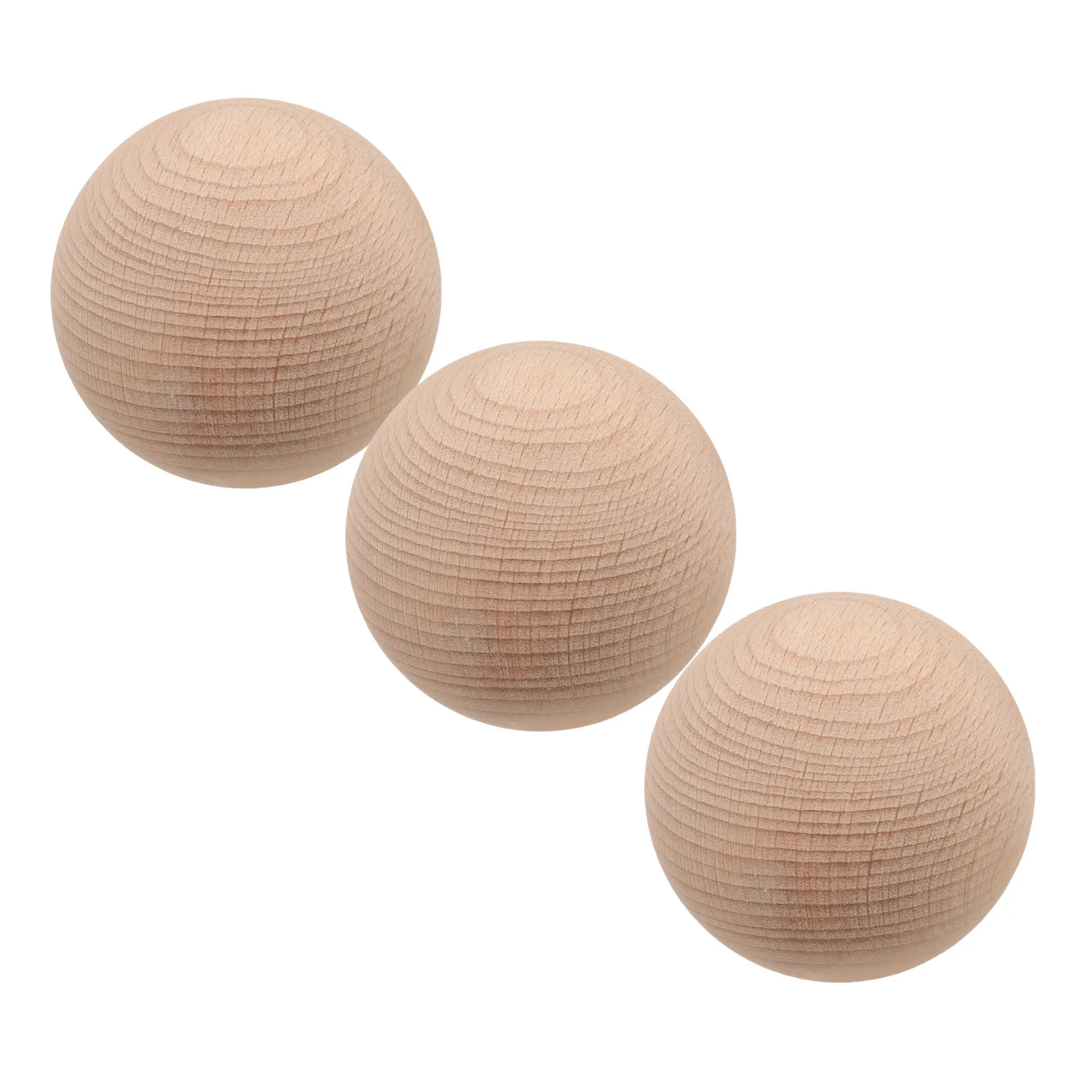 3 Piece Bocce Ball Set Lightweight Indoor Outdoor Practice Balls for Yard Lawn Training Rolling Games