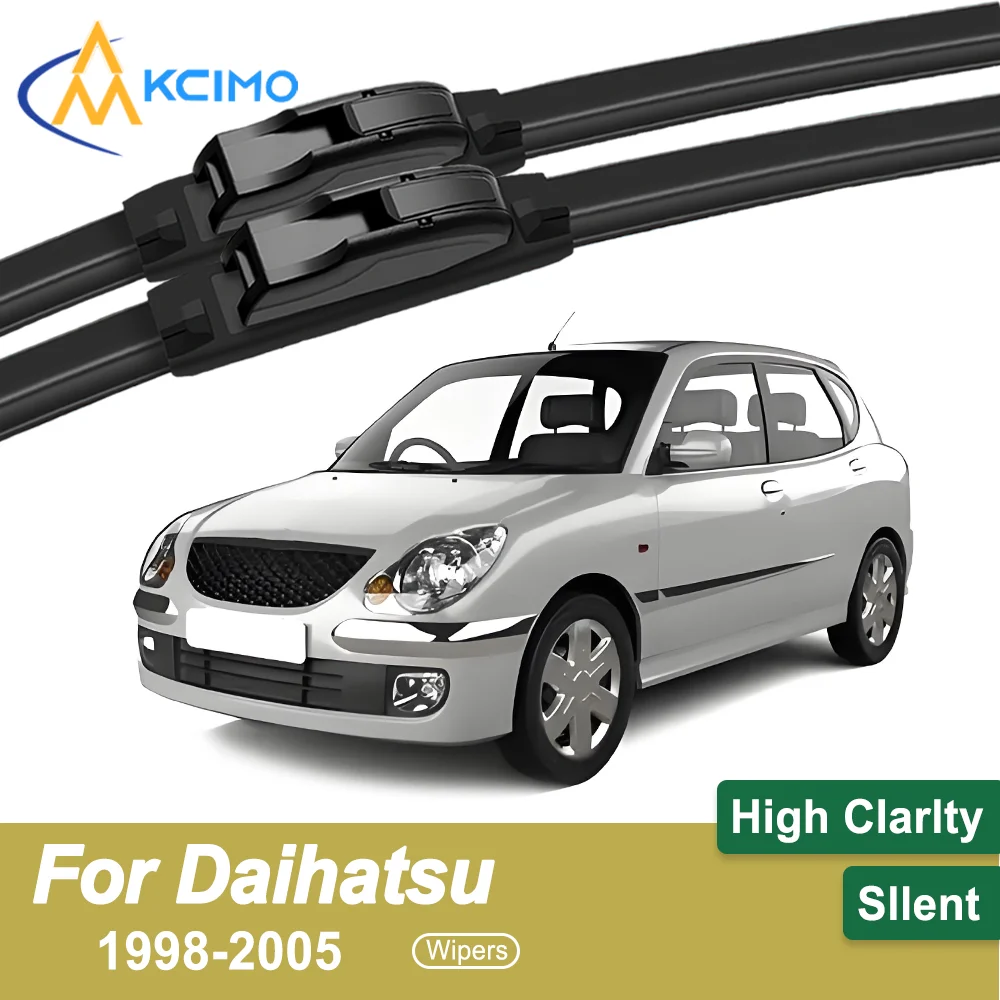 

2-Pack Superior Wiper Blades for Daihatsu Storia M100 1998-2005 All-Season Durable Quiet Wiping Uninterrupted Visibility