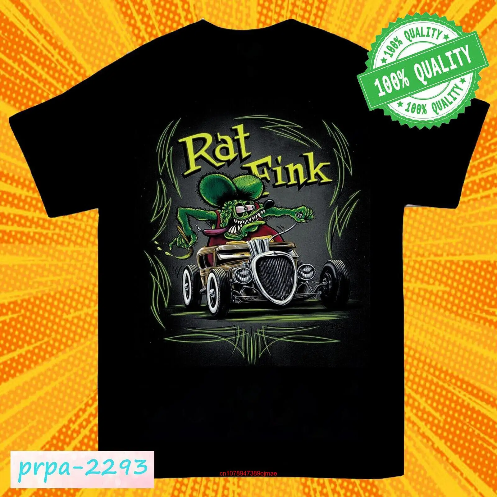 Футболка с длинным или коротким рукавом Ed Roth Rat Fink, Размеры S 5XL