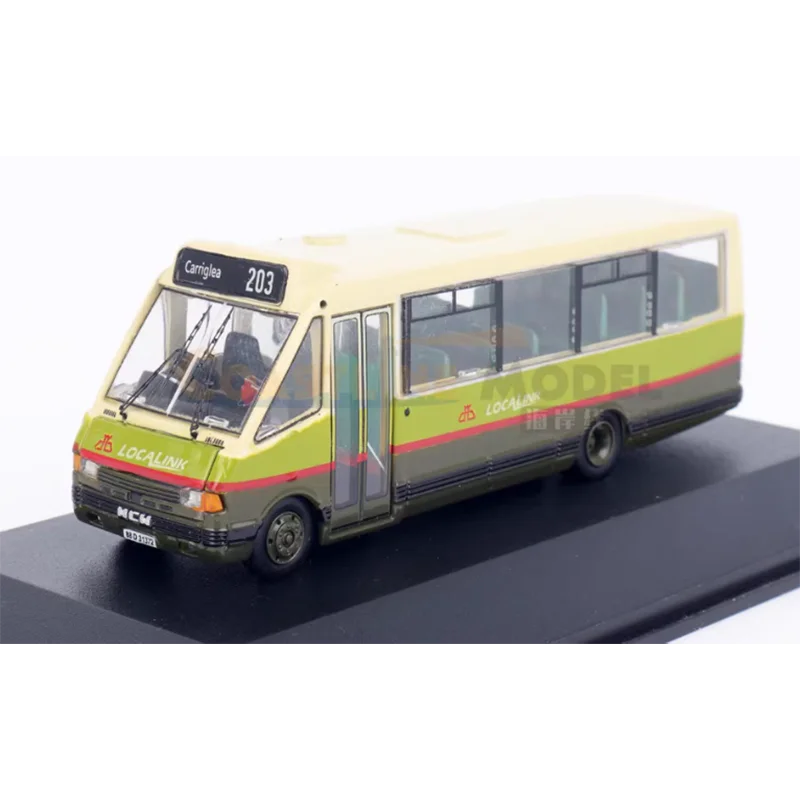 Diecast 1:76 Scale ASIANBUS Alloy MCW Single Decker Bus Toy Car Model Classics Collectible Souvenir Decoration Gift